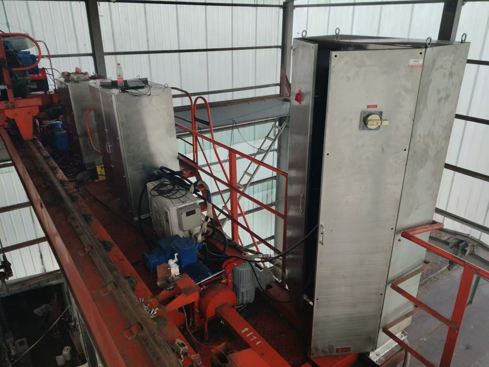 山西長治粉塵項目改造現(xiàn)場施工